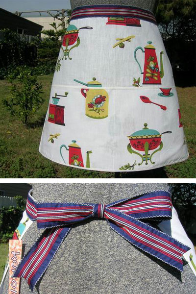 coffe pot apron